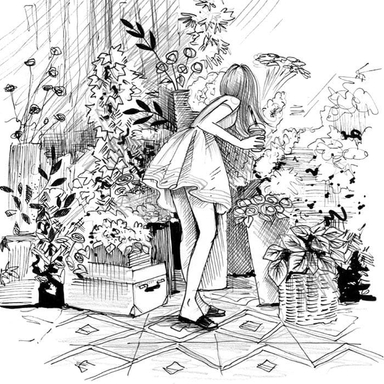 Alice au pays des merveilles.
#sketch #micron #illustratrice #illustration #virginiaillustration